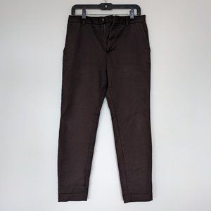 COS Burgundy Pants (Size: 30R)